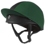 Charles Owen Pro II Vented Hat Silk #colour_bottle-green