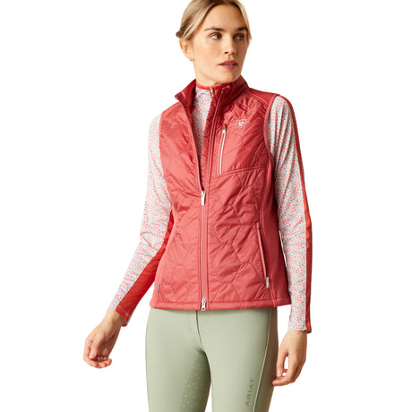 Ariat Women's Fusion Insulated Vest #colour_slate-rose