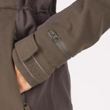 Shires Aubrion Heritage Unisex Full Zip Jacket #colour_dark-olive