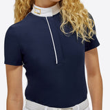 Rider's Gene Ladies Jersey Short Sleeve Competition Shirt #colour_royal-blue