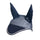 Equestro Cotton Fly Veil And Perforated Mesh Fabric #colour_blue