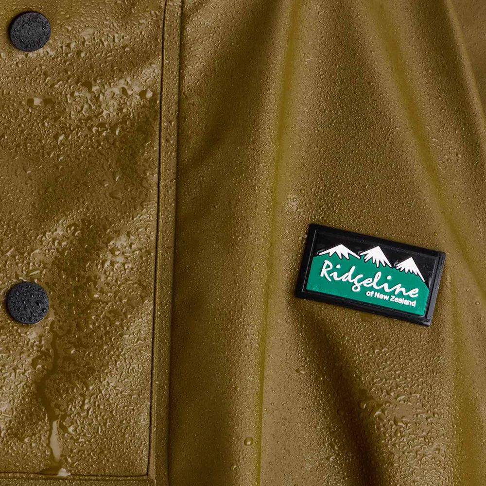 Ridgeline Unisex Poncho #colour_teak