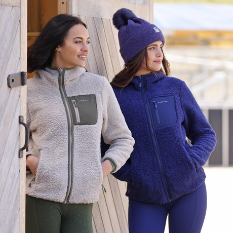 Shires Aubrion Clement Fleece Jacket #colour_ink