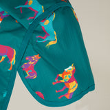 Bridleway Ontario 100g Turnout Rug #colour_green-horse