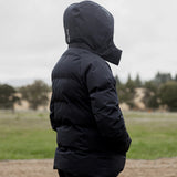 EQUIDRY Women's Talia Waterproof Puffer Jacket #colour_black