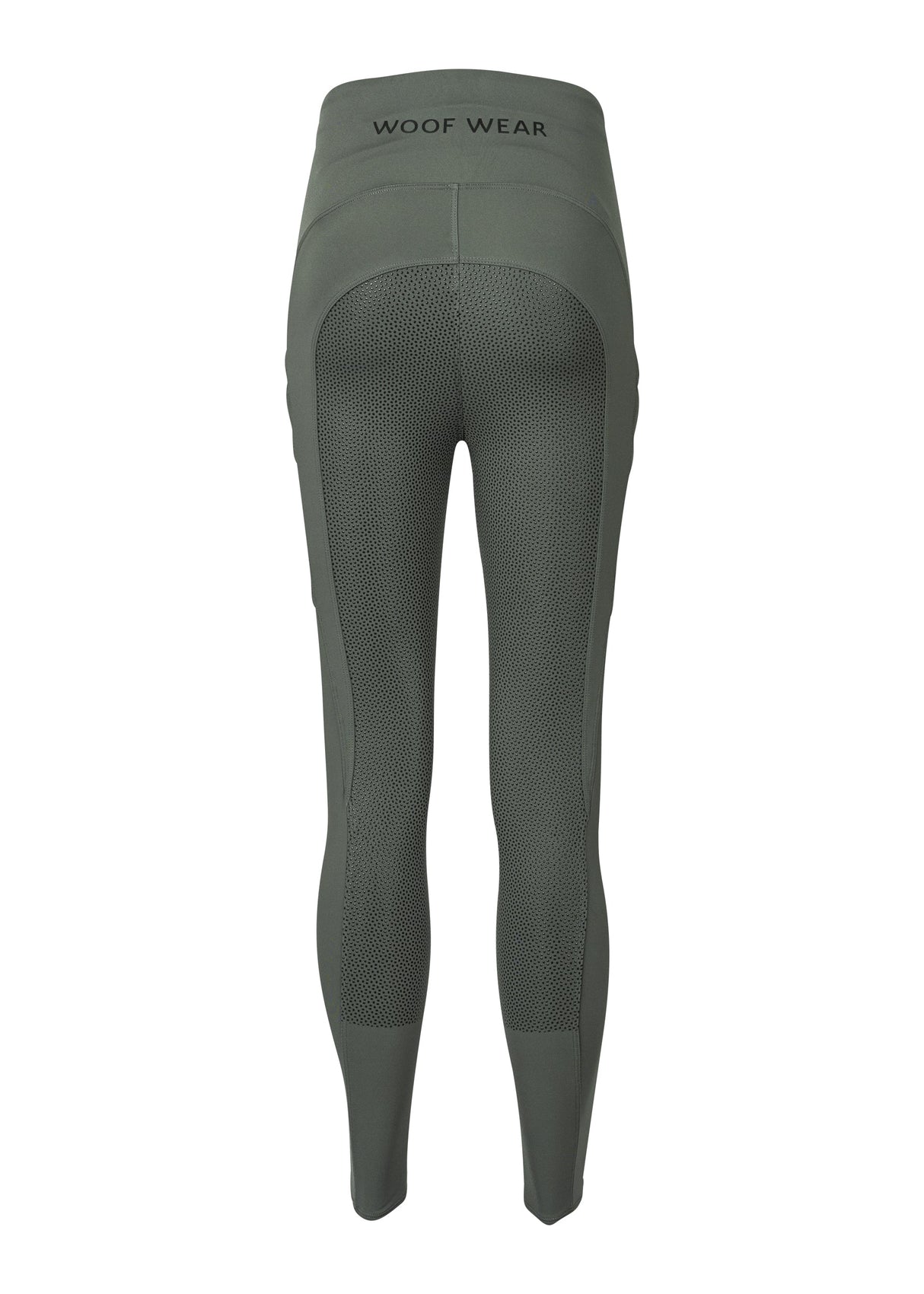 Woof Wear Ladies Full Seat Riding Tights #colour_sage