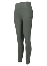 Woof Wear Ladies Full Seat Riding Tights #colour_sage