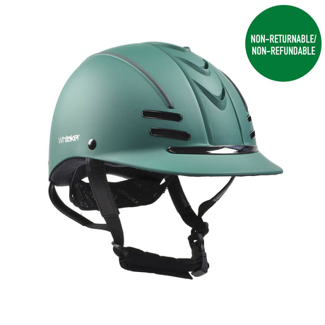 Whitaker Club Young Rider Helmet #colour_green-black