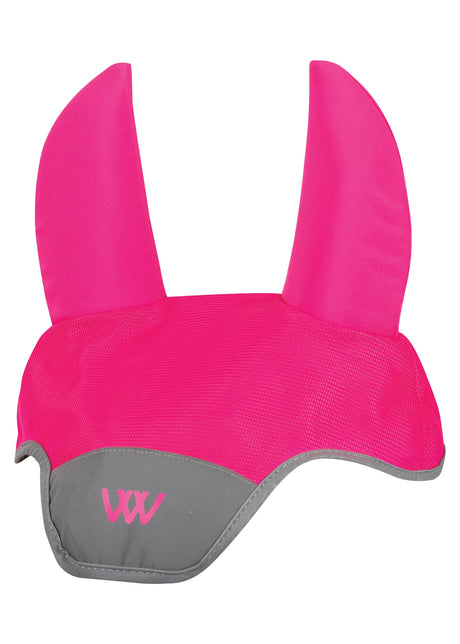 Woof Wear Hi Vis Noise Cancelling Fly Veil #colour_hi-vis-pink