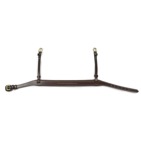 Whitaker Flat Snaffle Noseband #colour_havana