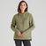 Ridgeline Womens Ballistic Long Sleeved Fleece Hoodie #colour_khaki-green