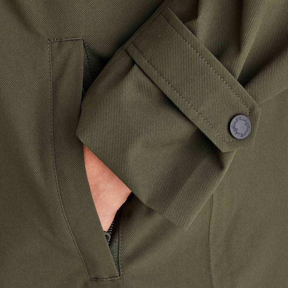 Ridgeline Womens Blakeney Parka #colour_deep-forest