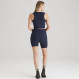 Ridgeline Womens Infinity Shorts #colour_navy