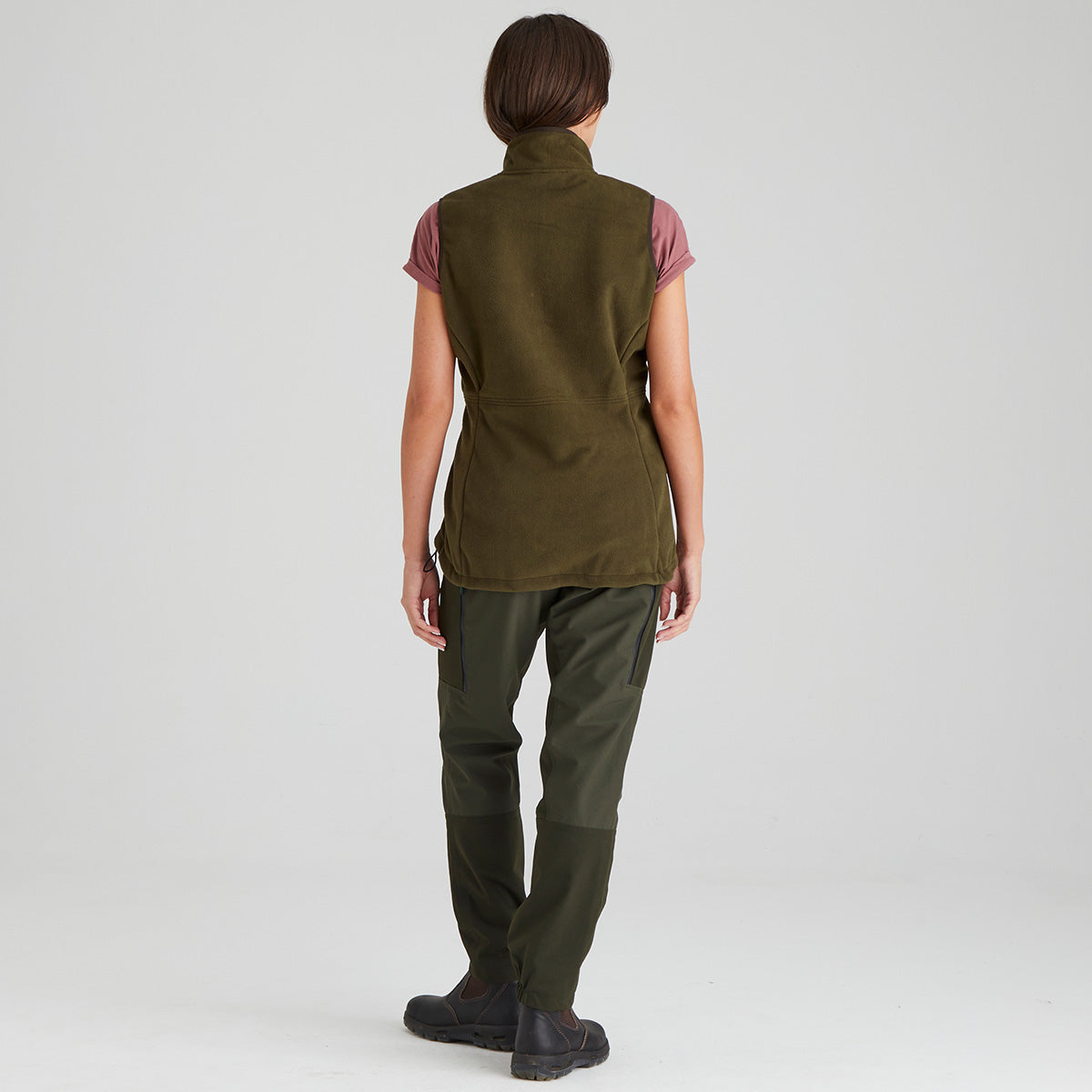 Ridgeline Womens Kodiak Gilet #colour_moody-teak