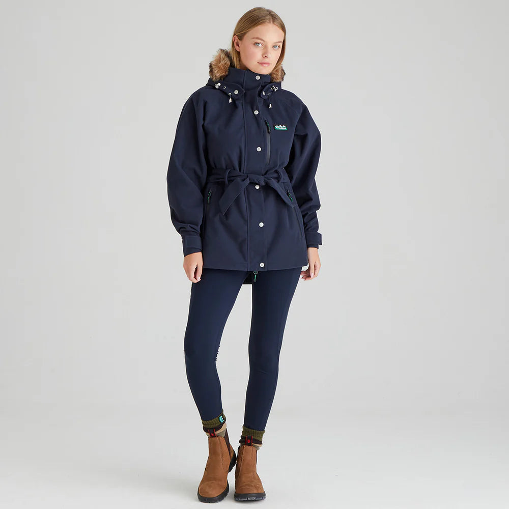 Ridgeline Womens Monsoon Nordic Jacket #colour_navy