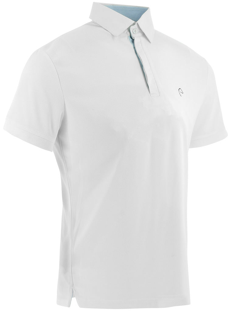 Equitheme Children's Edy Mesh Polo #colour_white