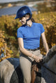 Equitheme Ladies Elodie Short Sleeve Polo #colour_blue