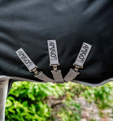Horseware Ireland Amigo 1200D 0g Turnout Rug #colour_black-titanium-grey-silver