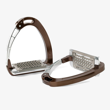 Acavallo Arena AluPlus Stirrup #colour_brown