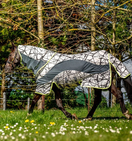 Horseware Ireland Amigo 3-in-1 CamoFly #colour_camofly-print-lime