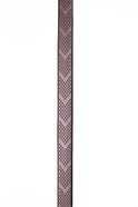 Henry James V-Grip Rubber Reins #colour_havana-brown