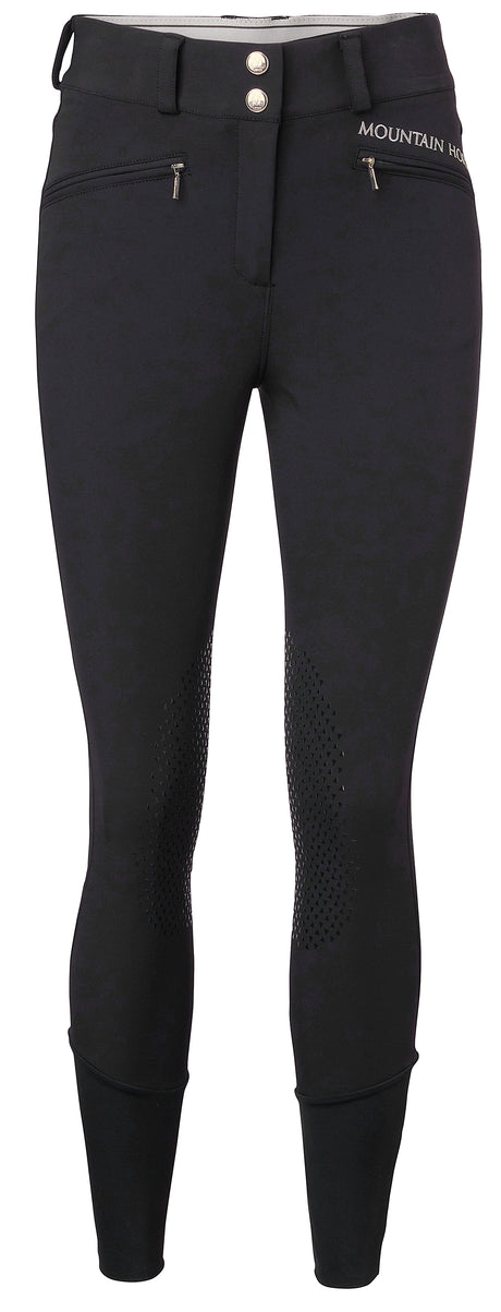 Mountain Horse Diana Knee Grip Breeches #colour_black