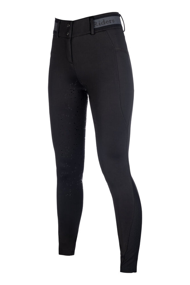 HKM Children's Full Seat Breeches -Hailey- #colour_black