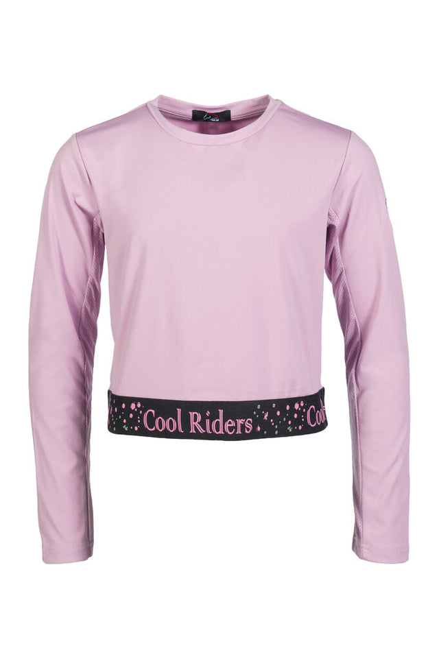 HKM Children's Functional Shirt -Hailey- #colour_light-lilac