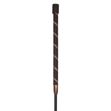 Imperial Riding Regal Shine Dressage Whip #colour_brown