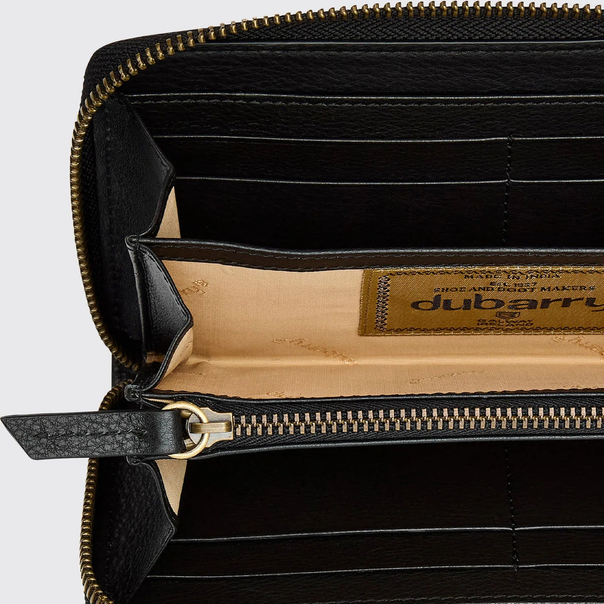 Dubarry Killucan Leather Wallet #colour_black
