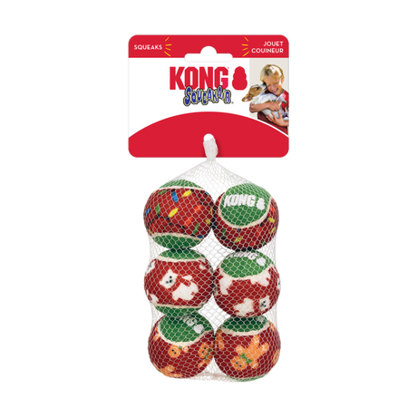 KONG Holiday Squeakair Balls #size_m