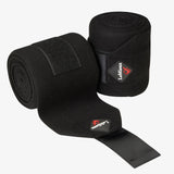 LeMieux Stable Bandages Black One Size #colour_black