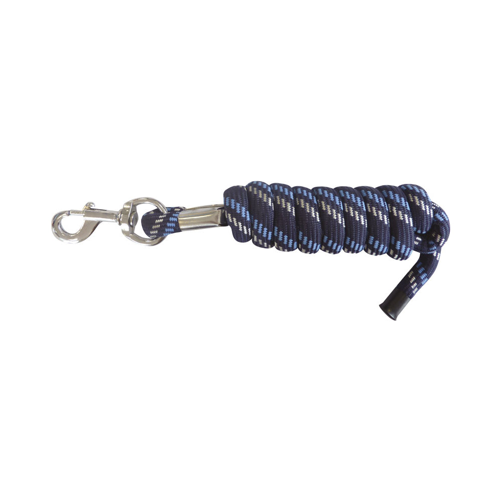 Norton Thick Lead Rope #colour_navy-light-blue-white