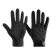 Equisential Cotton Riding Glove #colour_black