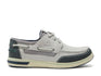 Chatham Buton G2 Premium Leather Deck Shoes #colour_off-white-navy