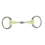 HKM Æggbutt snaffle med suget 18 mm æble smag