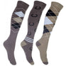 Chaussettes d'équitation HKM -Cardiff- Lot de 3