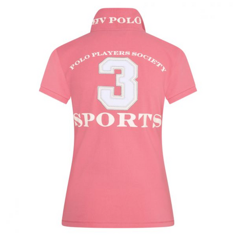 HV Polo Favouritas EQ Short Sleeve Polo Shirt #colour_tulip-pink