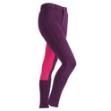 Shires Wessex Two Tone Jodhpurs Maids #colour_purple-pink