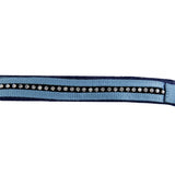 HKM Head Collar & Lead Rope Set -Crystal- Soft Polstred