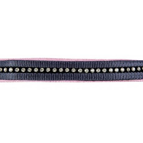 HKM Head Collar & Lead Rope Set -Crystal- Soft Polstred