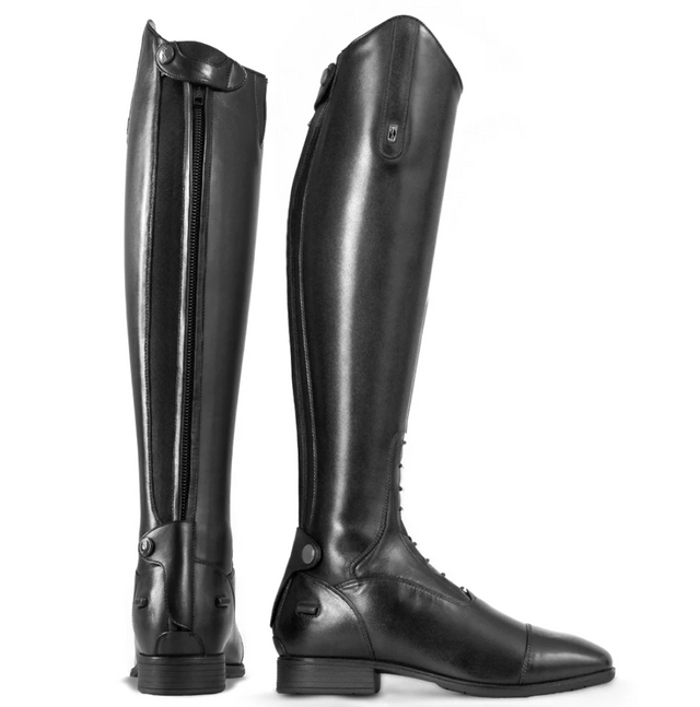 Tredstep Ireland Black Medium Fit Donatello SQ II Riding Boots #colour_black