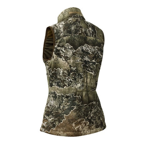 Deerhunter Excape Ladies Softshell Waistcoat #colour_realtree-excape