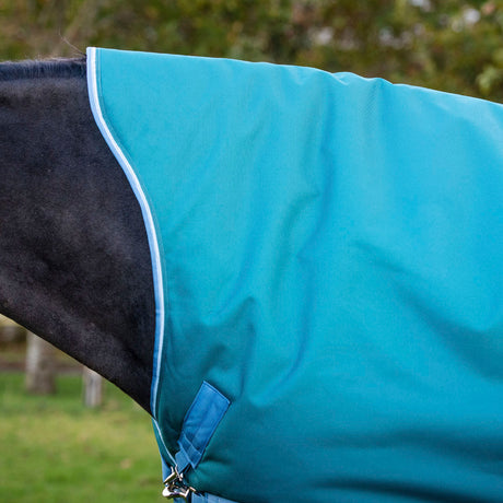 Horseware Ireland Amigo Bravo 12 Wug 400g Heavy Turnout Rug #colour_storm-green-turquoise-aqua