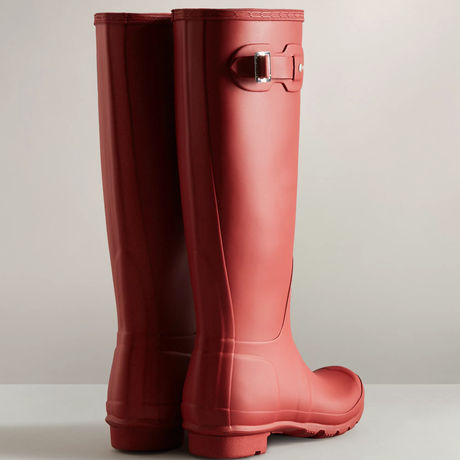 Hunter Original Ladies Tall Wellington Boots#colour_military-red
