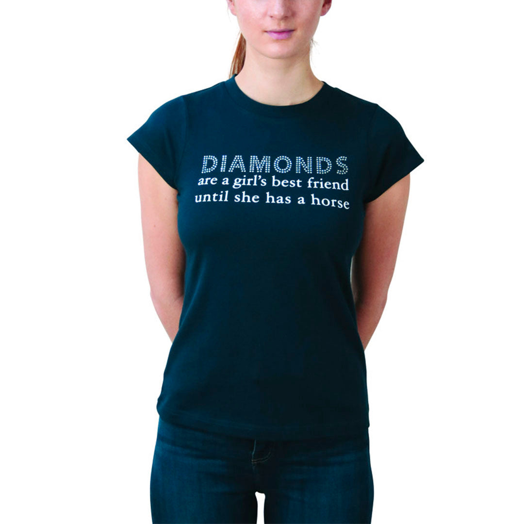 Hy Equestrian Diamonds Børns T-shirt