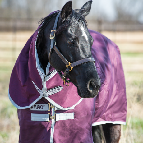Horseware Ireland Amigo Hero 600D With Ripstop Plus 200g #colour_fig-silver