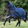 Horseware Ireland Rambo Supreme Turnout Lite 50g #colour_navy-orange-tan-brown