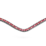 Montar fair pink krystal buet browband