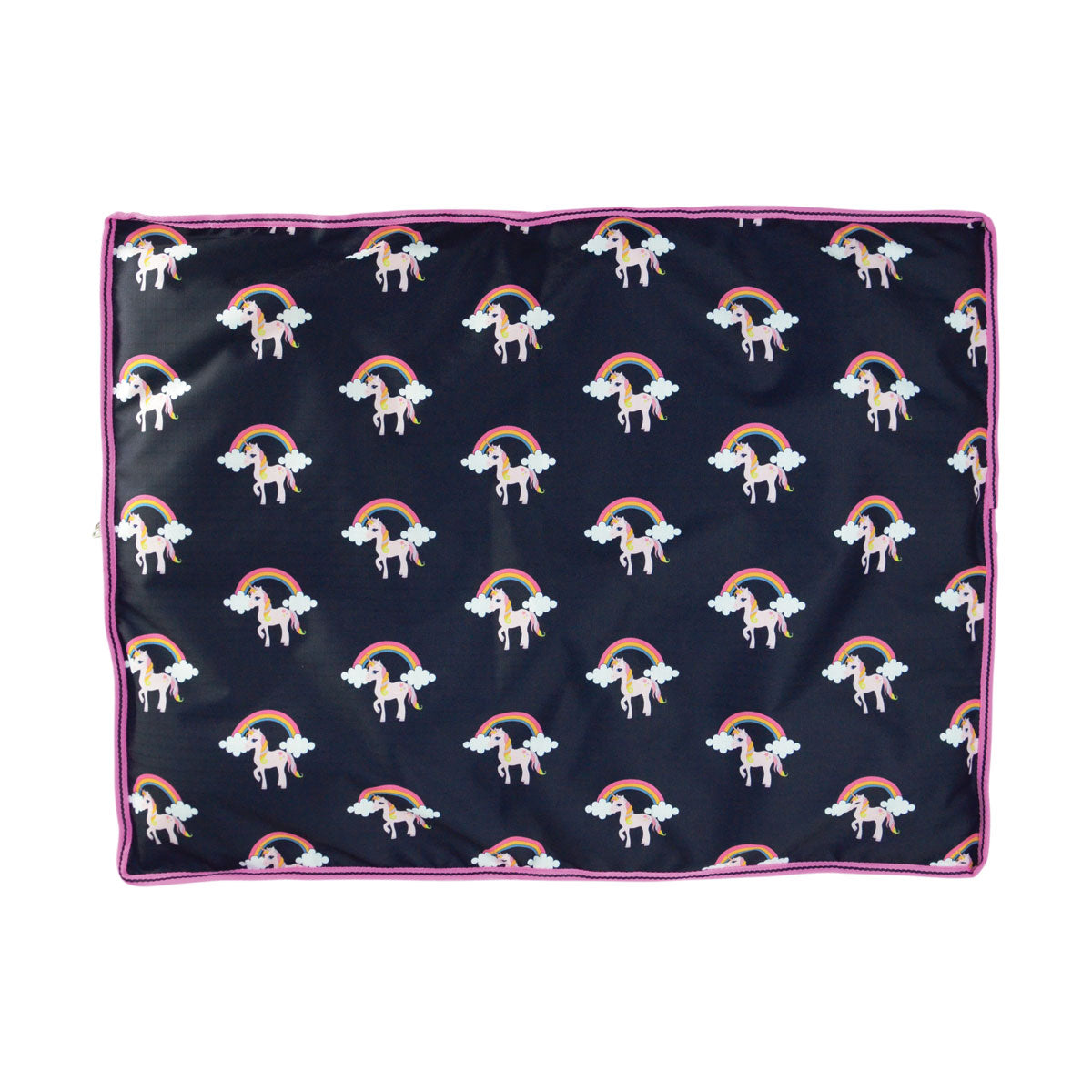 Hy Unicorn Dog Bed #colour_unicorn-print